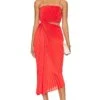 Alice + Olivia Fayeth Dress Chili Pepper