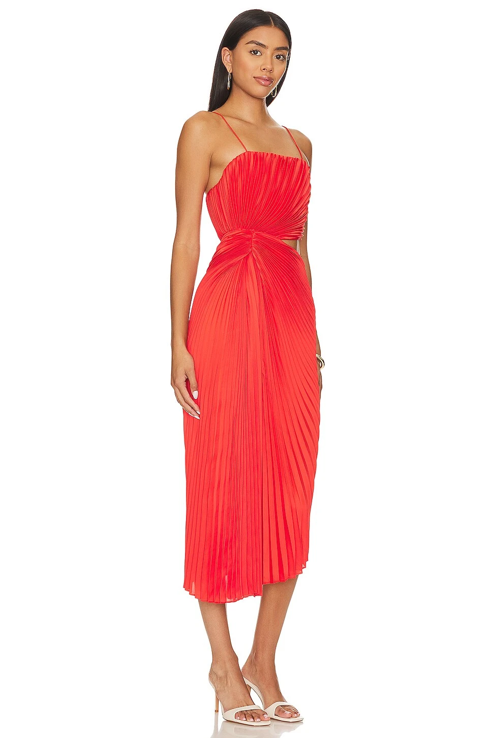 Alice + Olivia Fayeth Dress Chili Pepper - Image 2