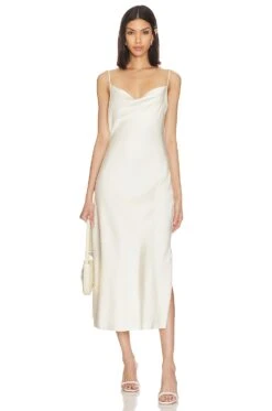AllSaints Hadley Dress Arctic White