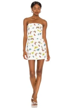 X REVOLVE Mandy Dress Butterfly