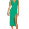 Pomona Dress Dark Green