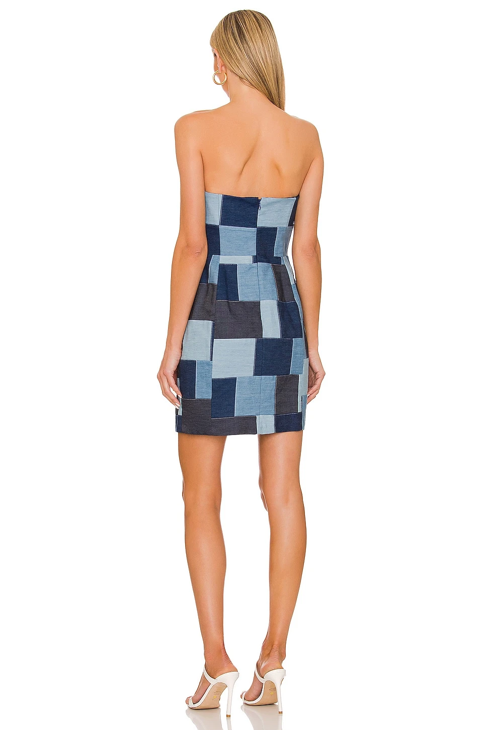 Mandy Dress Blue Multi - Image 3