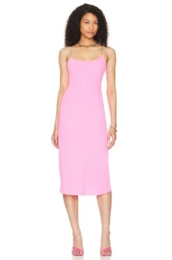 Talena Dress Shocking Pink