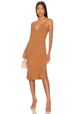 ANINE BING Bay Dress Camel