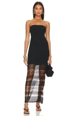 Annaliese Tube Dress Black