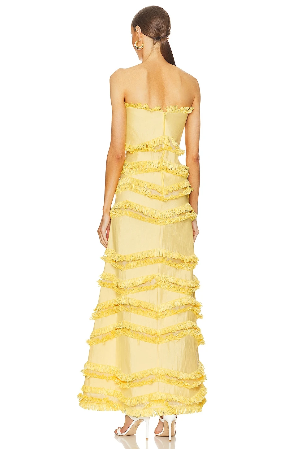 Reeve Gown Golden Raffia - Image 3