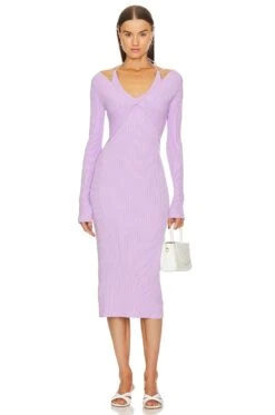 Connie Sweater Dress Lilac