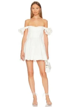 Bardot Sigma Mini Dress Orchid White