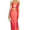 Vera Maxi Dress Coral