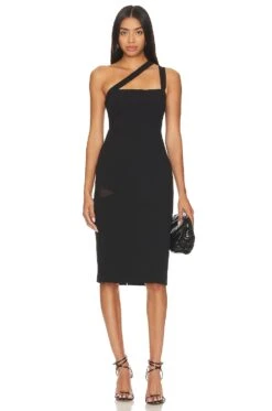 BCBGMAXAZRIA Short Evening Dress Black