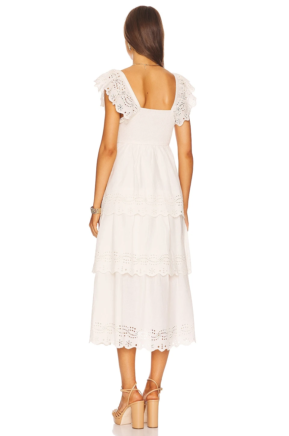 VESTIDO MIDI SUMMER Ivory - Image 3