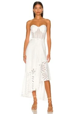 Aurora Maxi Dress White