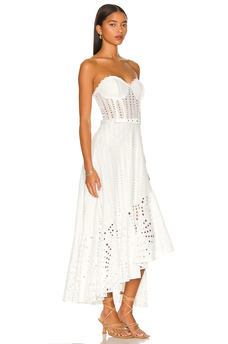 Aurora Maxi Dress White - Image 2