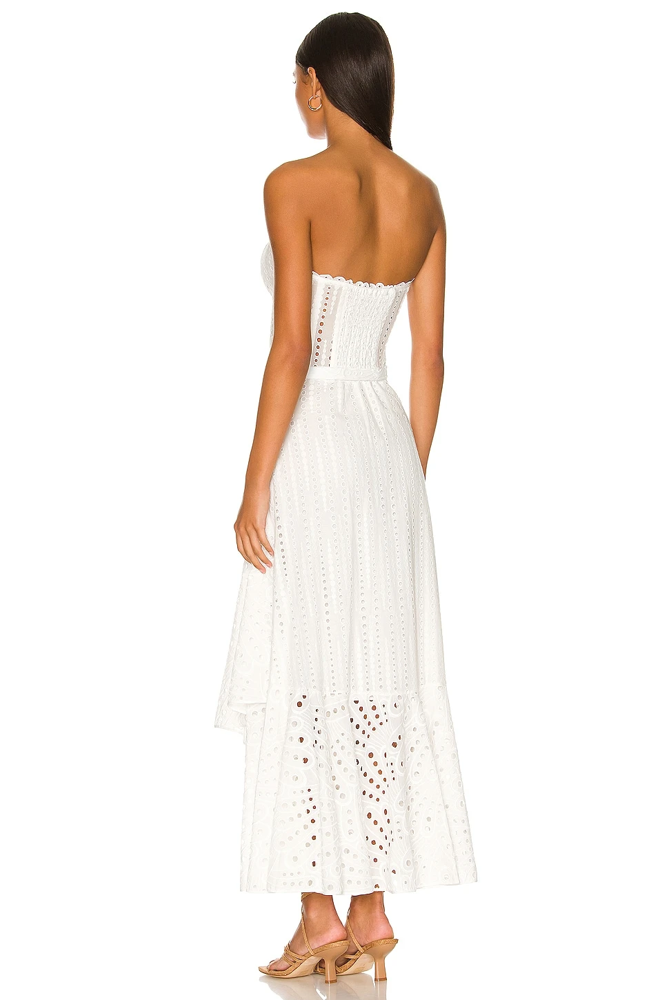 Aurora Maxi Dress White - Image 4