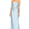 Cult Gaia Perla Gown Ice Blue