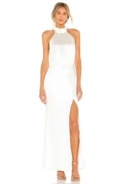X REVOLVE Eleanor Dress White