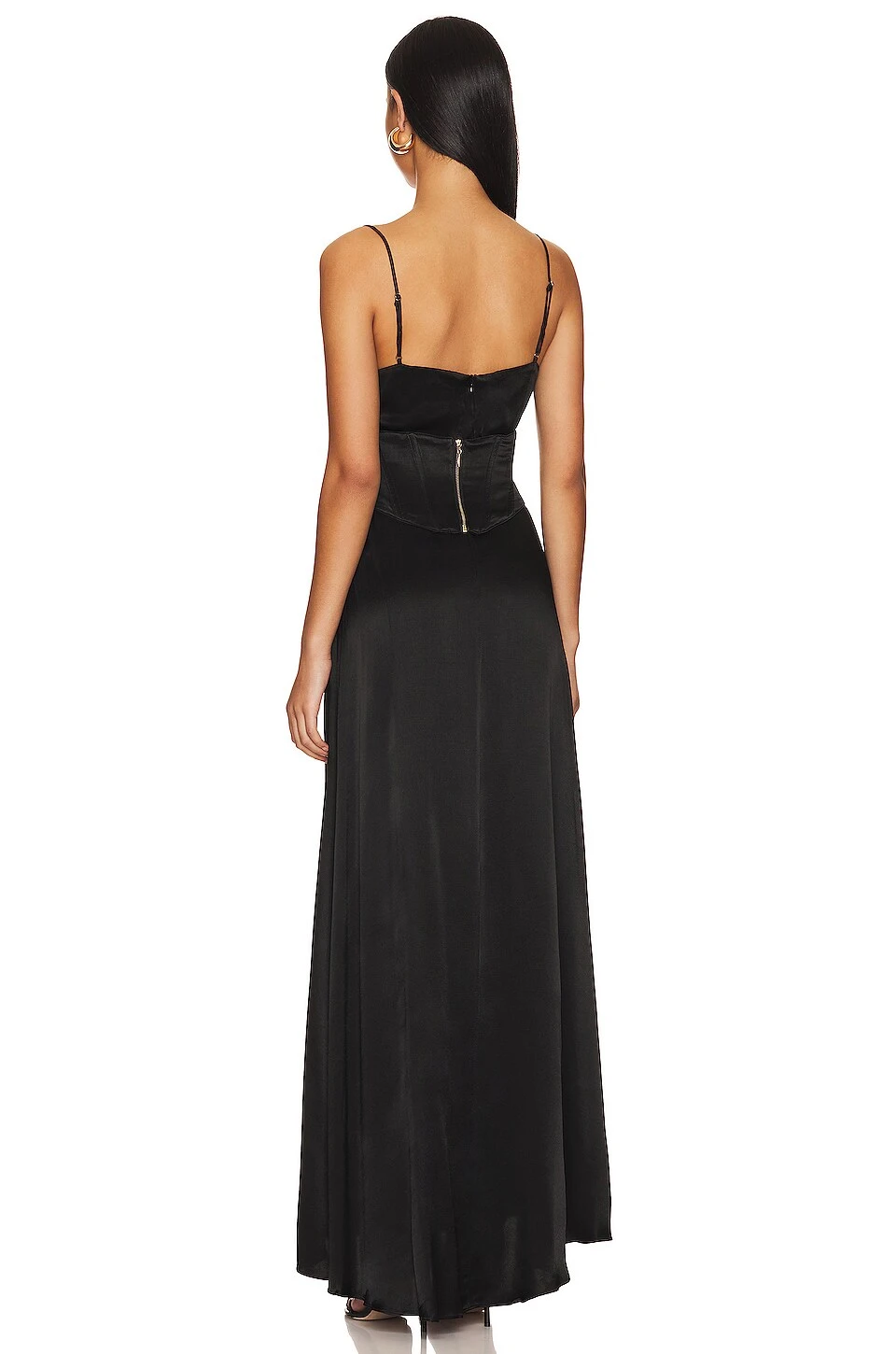 X REVOLVE Talia Gown Black - Image 3