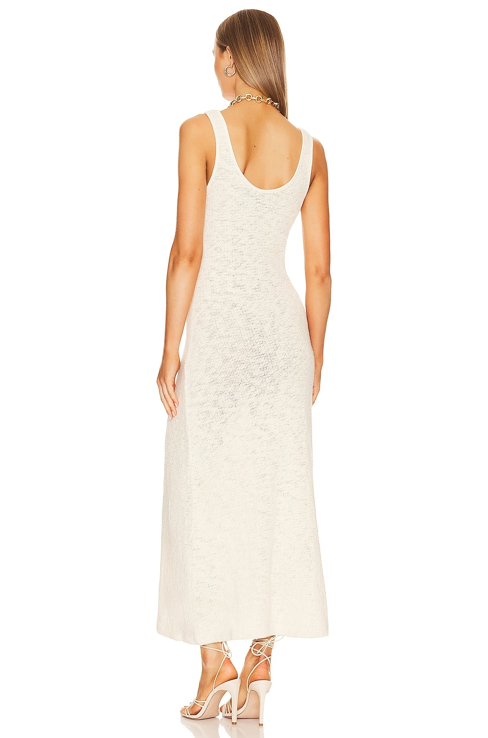 Slub Tank Dress Undyed - Image 3