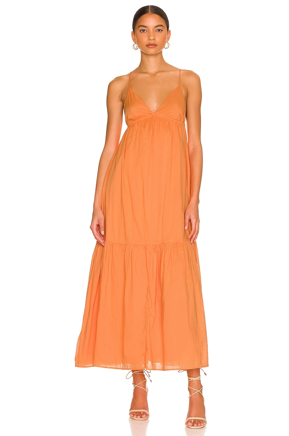 Faithfull The Brand Wilonna Midi Dress Mango