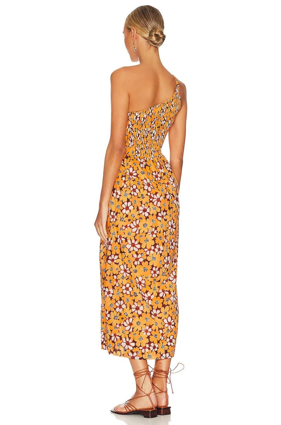 Faithfull The Brand X REVOLVE Khalani Midi Dress Li Reni Floral - Image 3