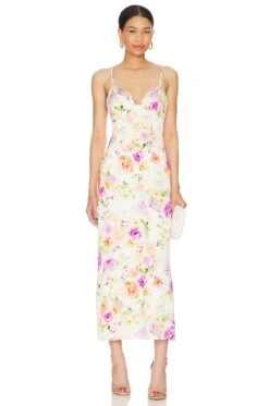 Rosemary Dress Oahu Watercolor