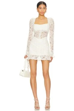 Cleo Mini Dress Ivory