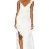 James Maxi Dress White