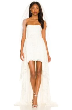 ROBE DE SOIRÉE EVERLY White