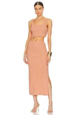 FREE PEOPLE Encinitas Set Autumn Peach