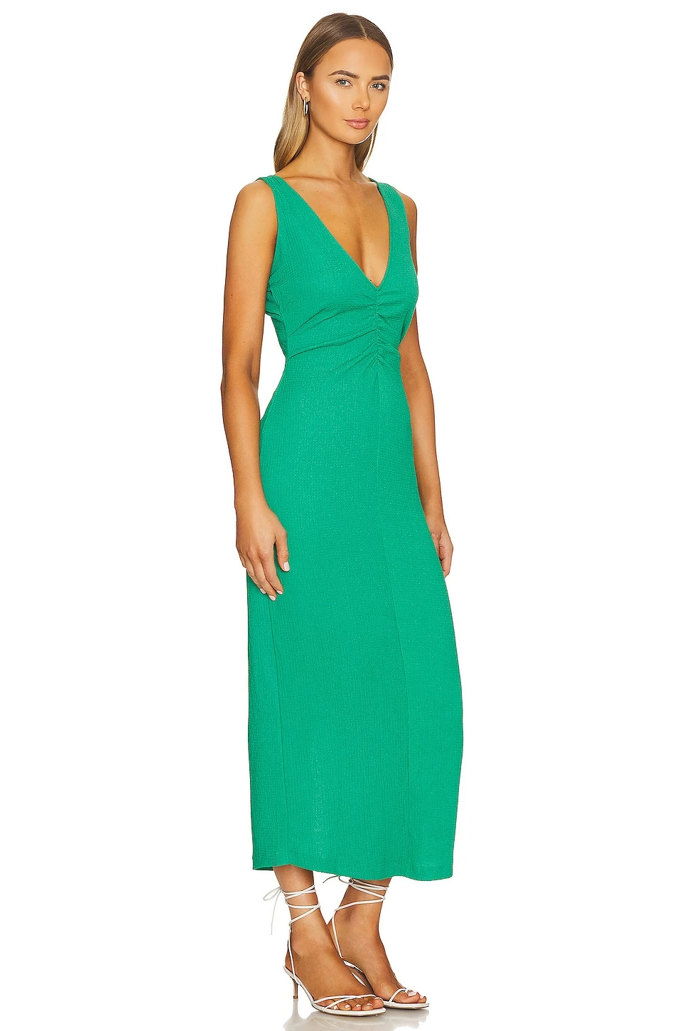 FREE PEOPLE VESTIDO LYLA Golf Green - Image 2