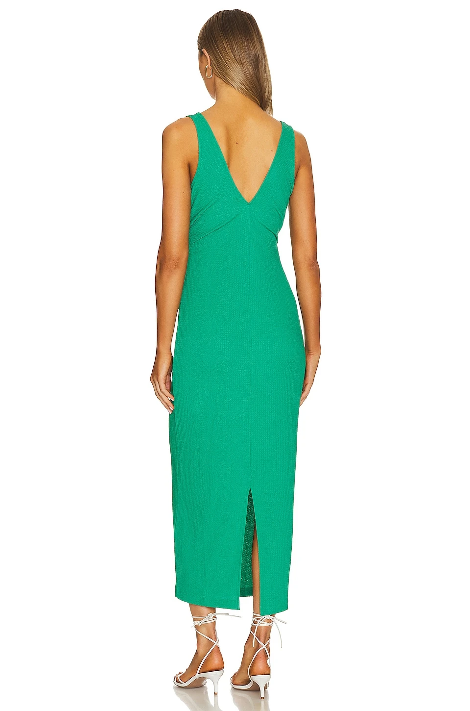 FREE PEOPLE VESTIDO LYLA Golf Green - Image 3