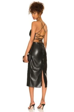 GOOD AMERICAN Vacay Dress Black