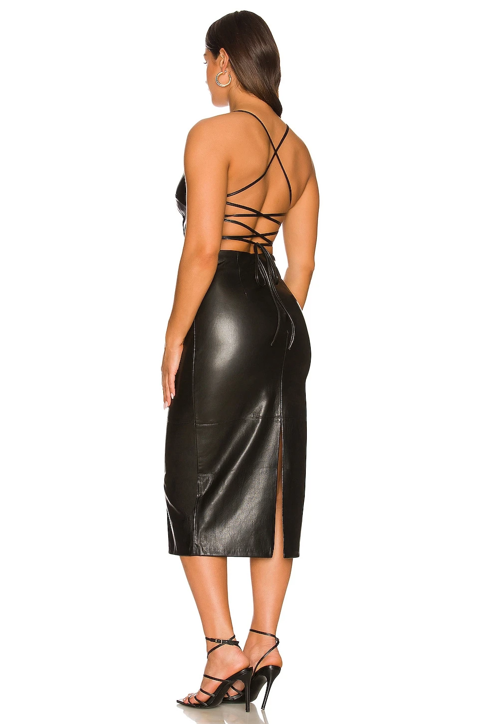 GOOD AMERICAN Vacay Dress Black - Image 6
