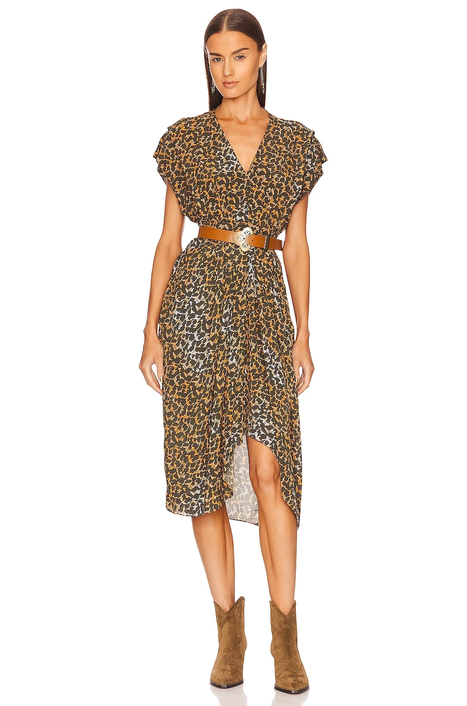Isabel Marant Etoile Almeya Dress BRONZE - Image 4
