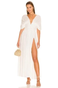 ROBE HELENA White