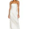 X Maggie MacDonald Oxly Midi Dress Creme