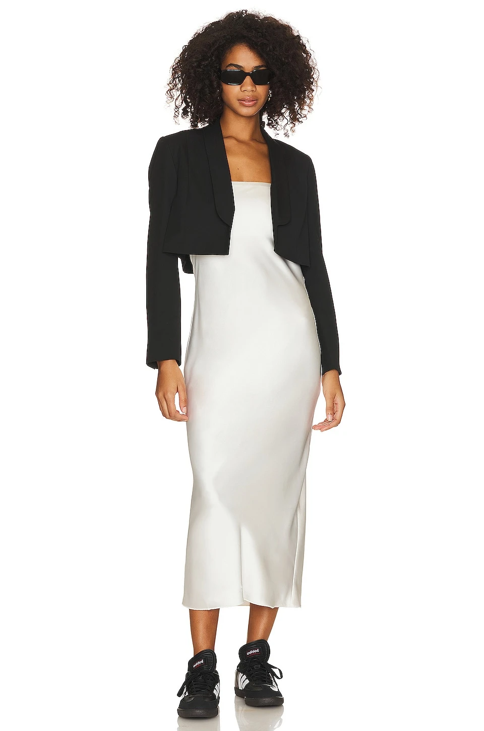 X Maggie MacDonald Oxly Midi Dress Creme - Image 4