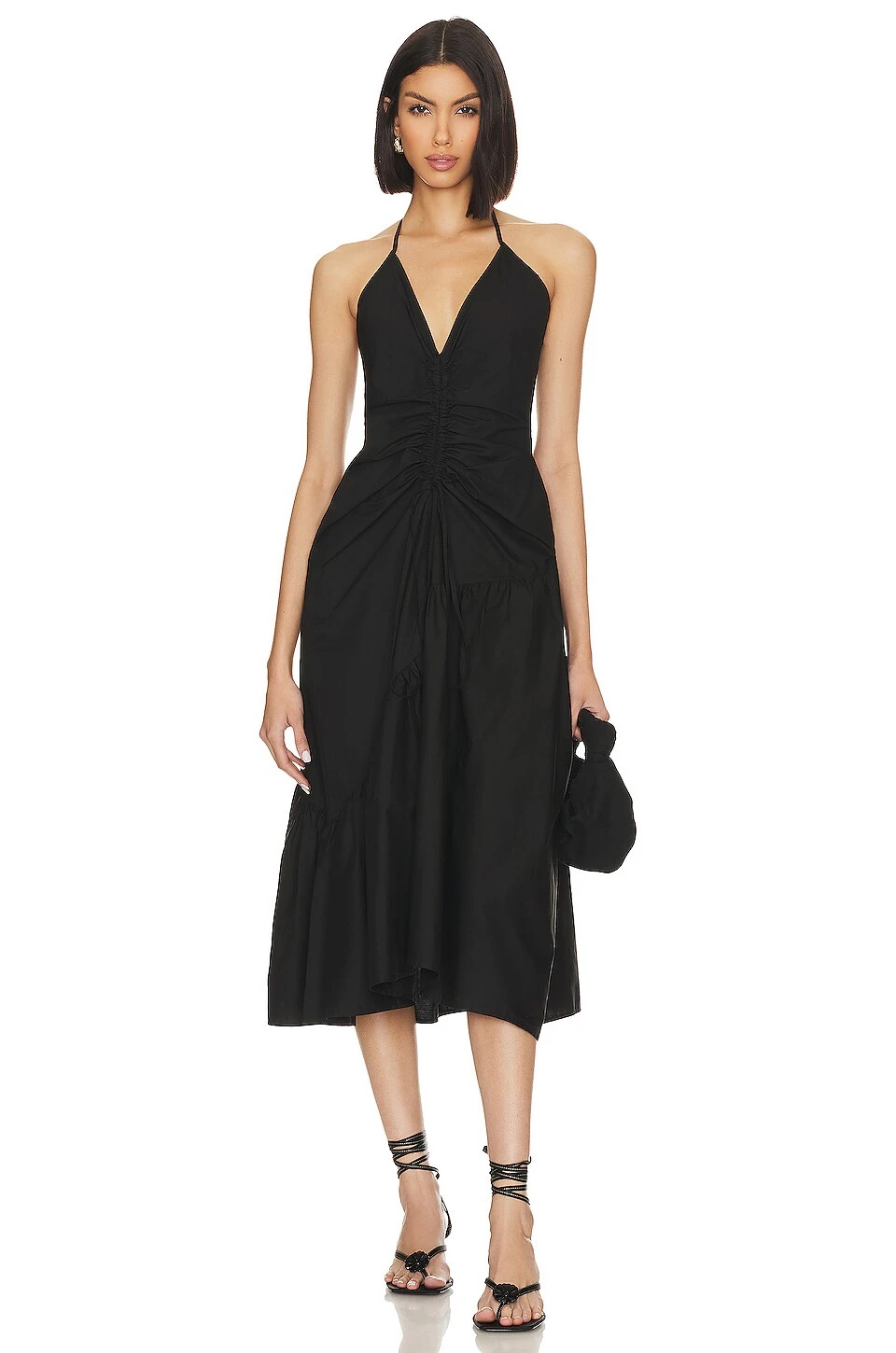 Stanza Midi Dress Black