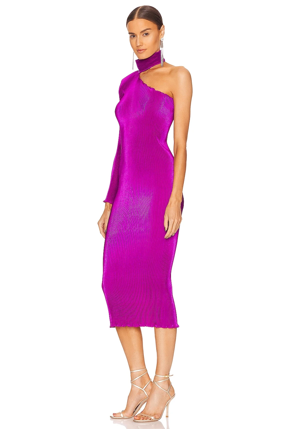 VESTIDO LARGO SOIREE 90'S Grape - Image 3