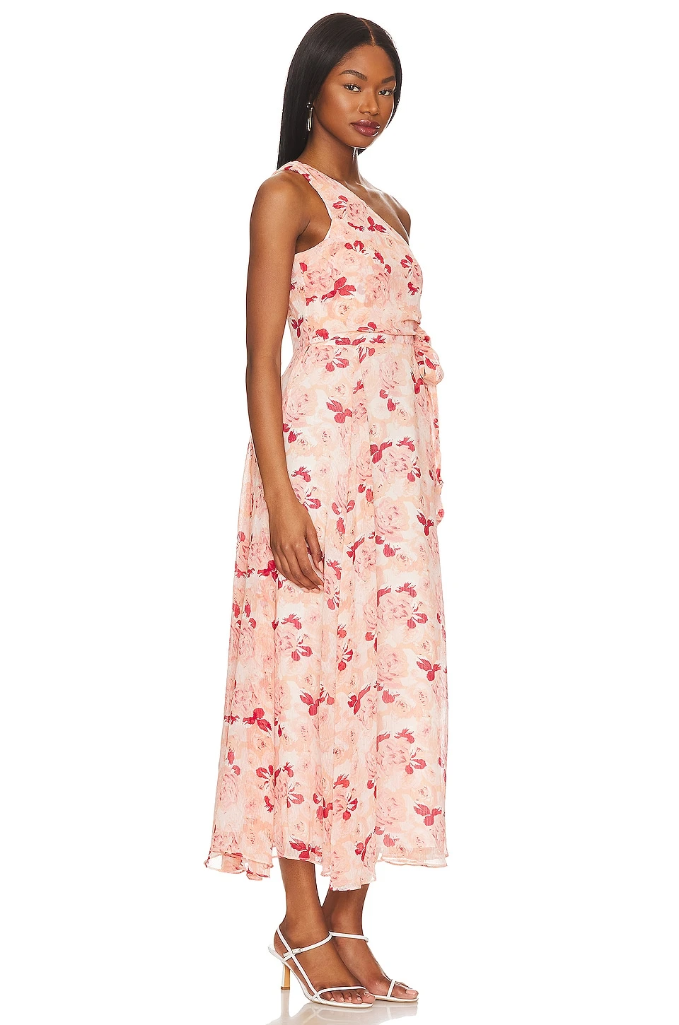 LIKELY Benji Dress Peach Multi - Image 2