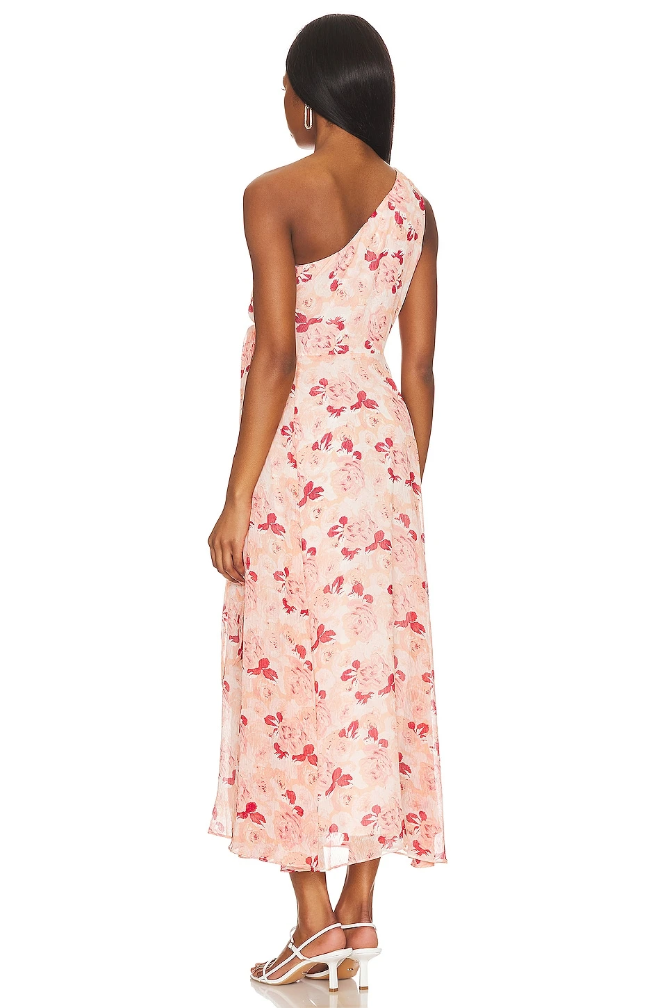 LIKELY Benji Dress Peach Multi - Image 3