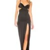 VESTIDO LARGO SAVANNAH Black