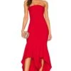 Urgonia Gown Berry Red
