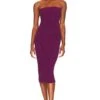 Eliana Knit Dress Plum