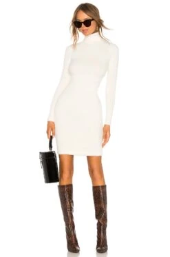 Surrey Sweater Dress Ivory