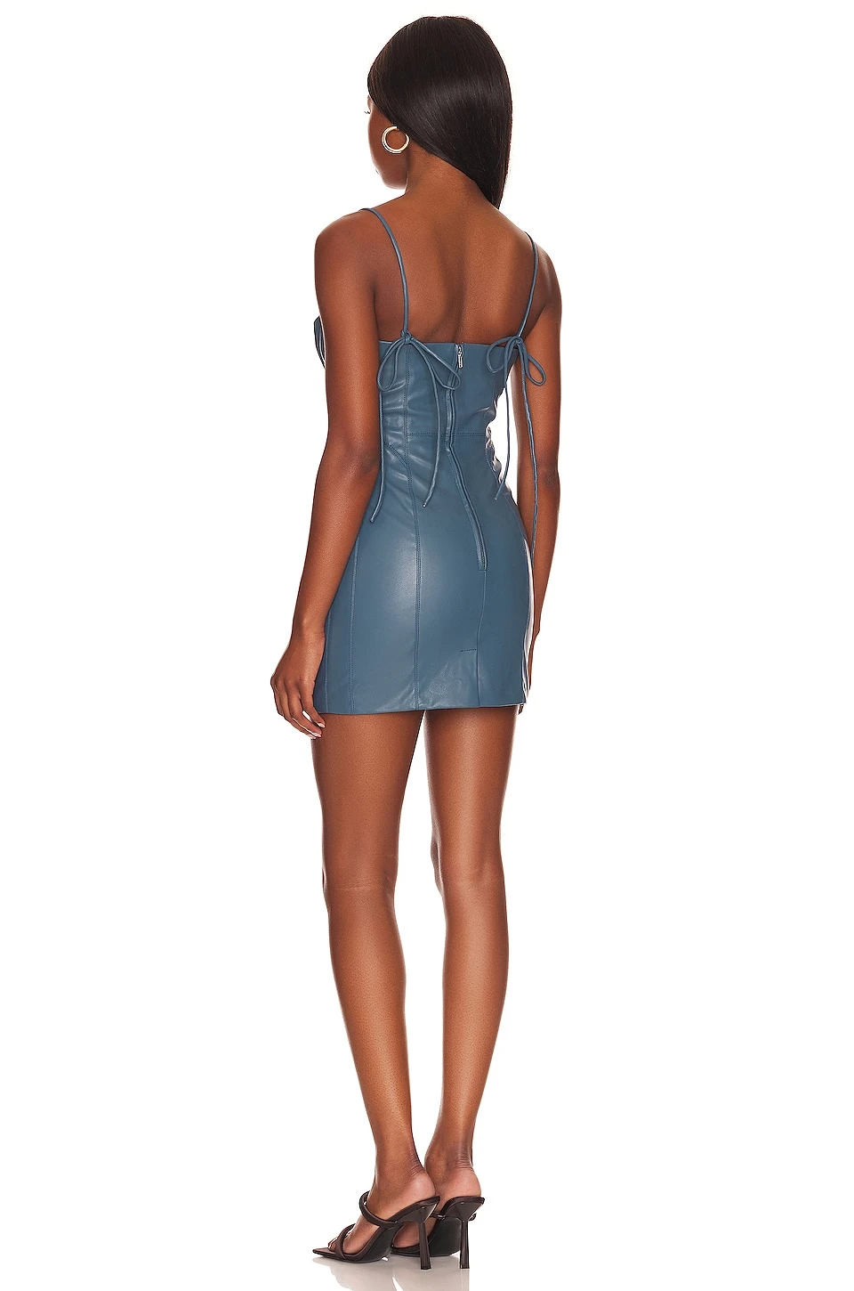 Cherie Mini Dress Sea Blue - Image 3