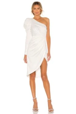 X REVOLVE Vera Midi Dress Ivory