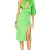 X REVOLVE Greer Midi Dress Bright Green