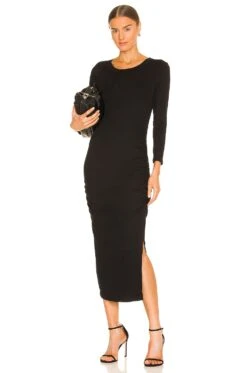 Christina Midi Dress Black
