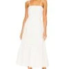 Minkpink Sadie Broidery Sundress Ivory